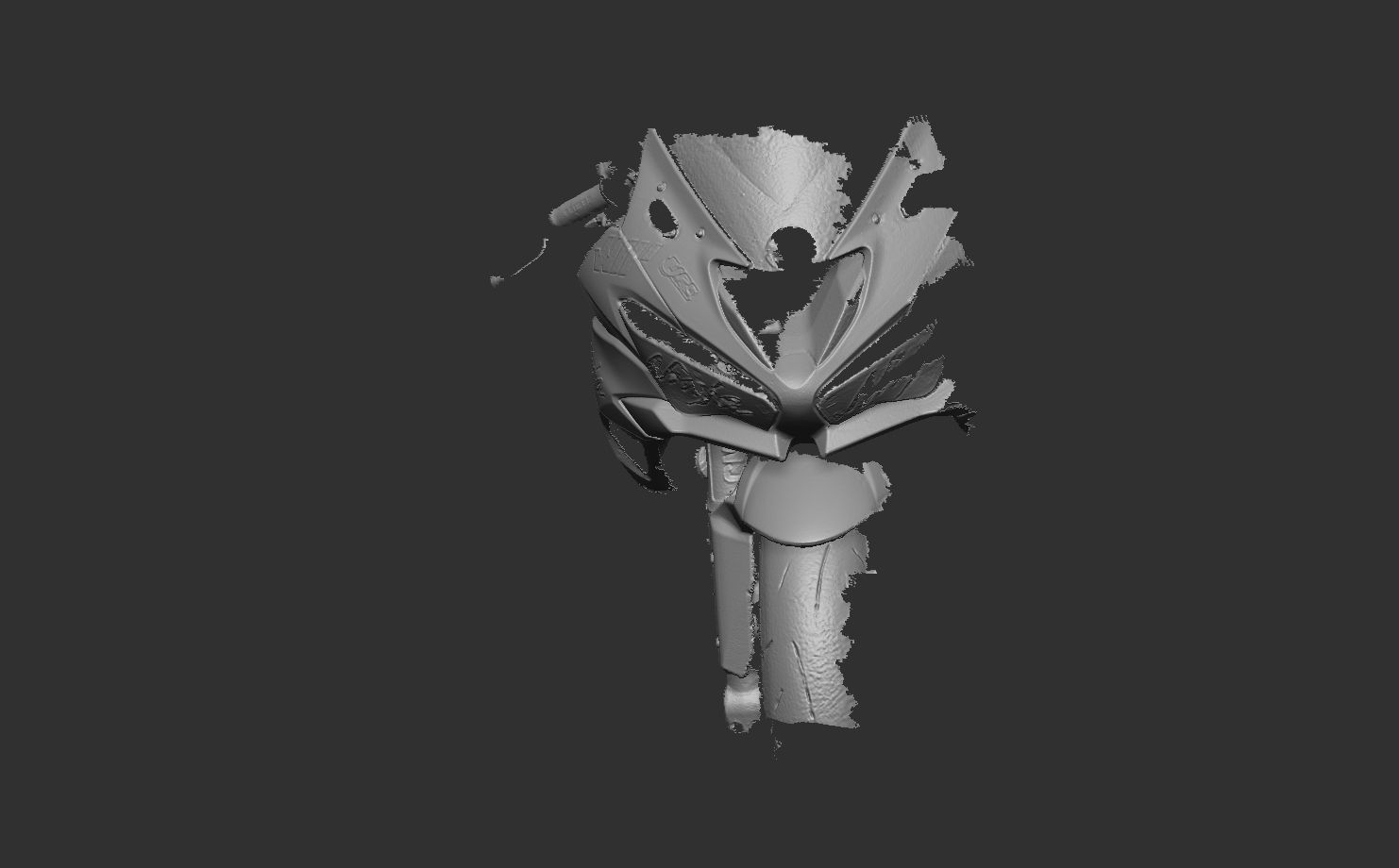 Kawasaki-ZX6R-2019 3D model_1