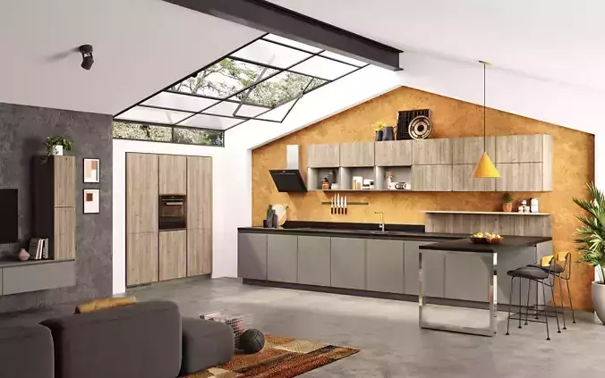 Industrial kitchen