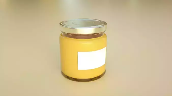  honey honey canned airtight jar