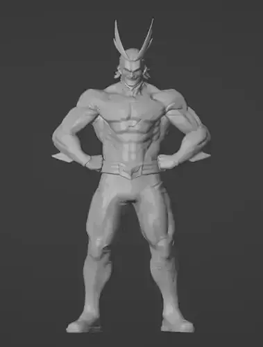 ALL MIGHT 3D 3D print model