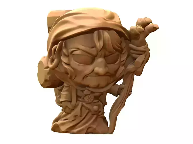 Baba Yaga  3D model