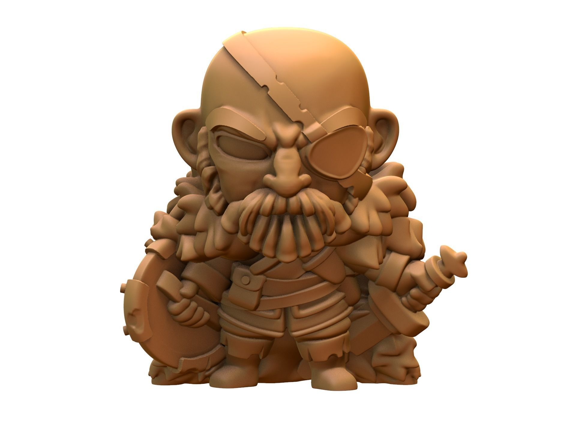 Bandit King  3D model_1