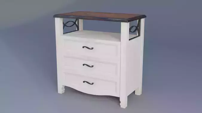 Wood Cabinet - Drawer