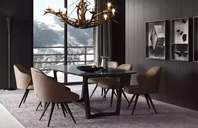 design interior living sufragerie