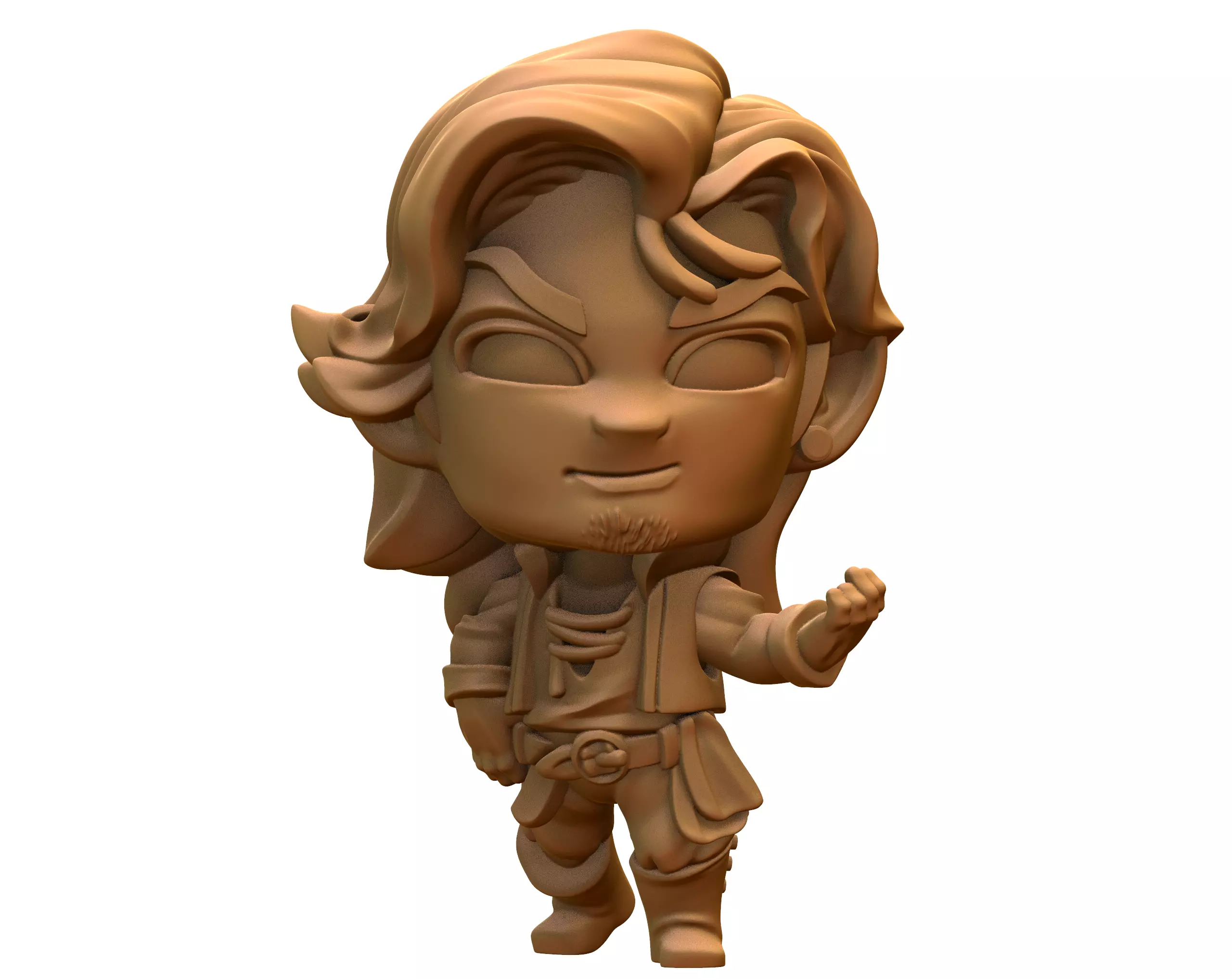 Bast Friend  3D model_0