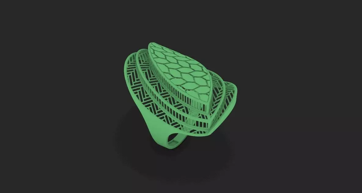 fusion ring 3D print model_0