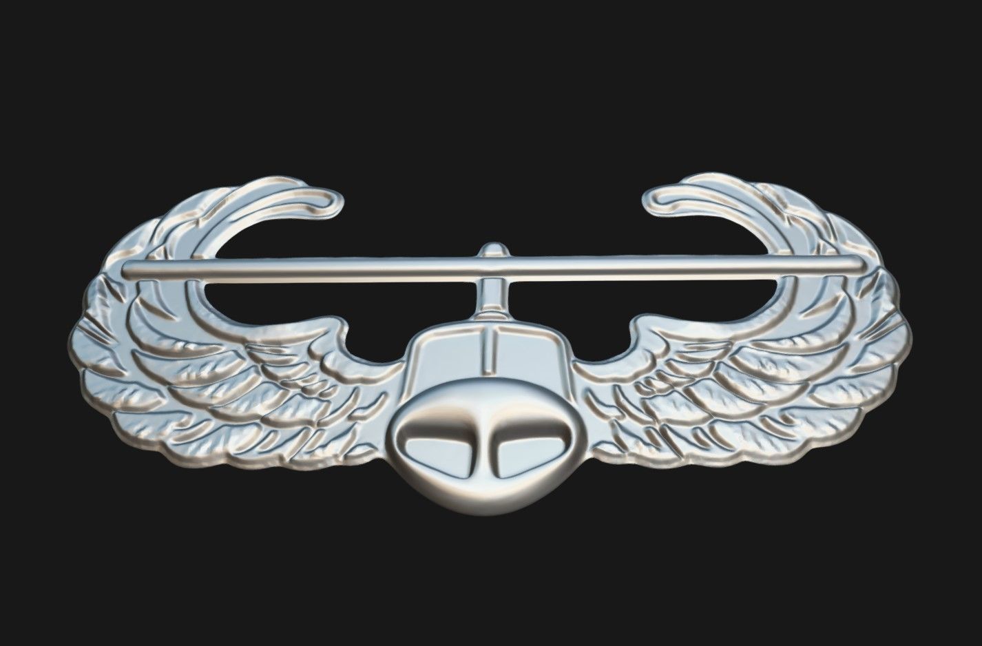 Air Assault Badge 3D print model_2