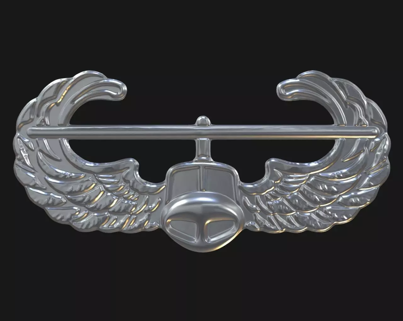 Air Assault Badge 3D print model_0