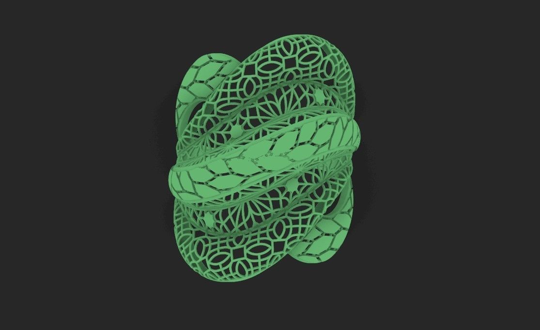 fusion ring 3D print model_2