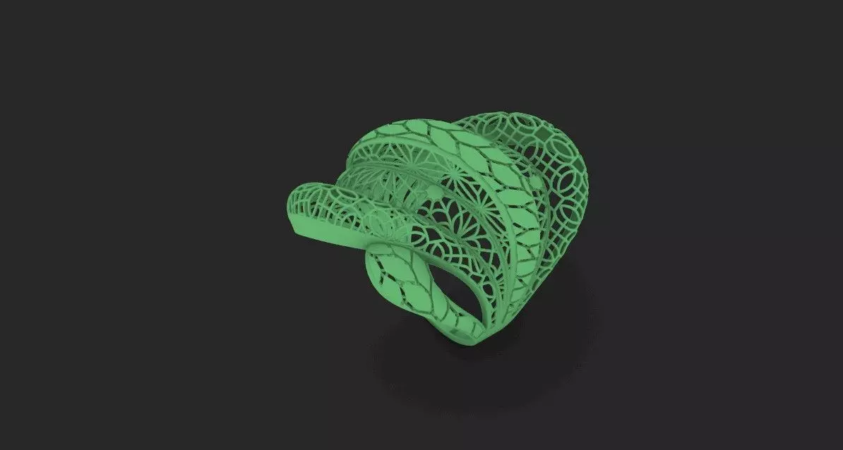 fusion ring 3D print model_0
