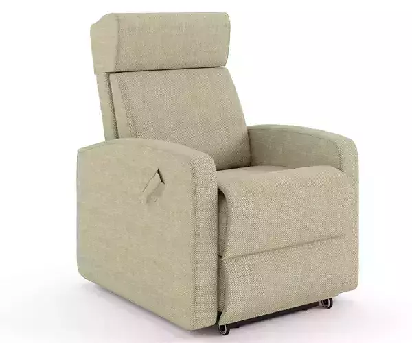  Slimline Recliner Armchair 3D model