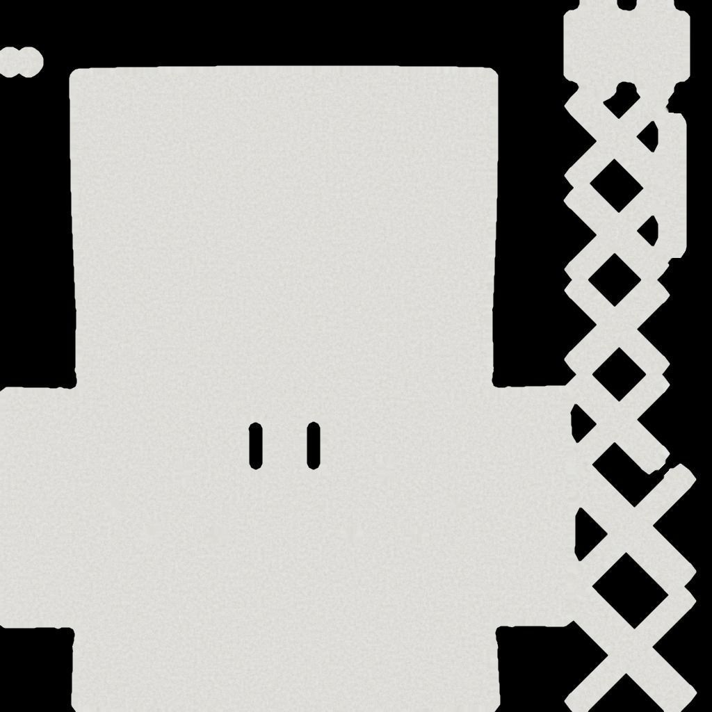 Type G Double Plug Socket Low-poly 3D model_8