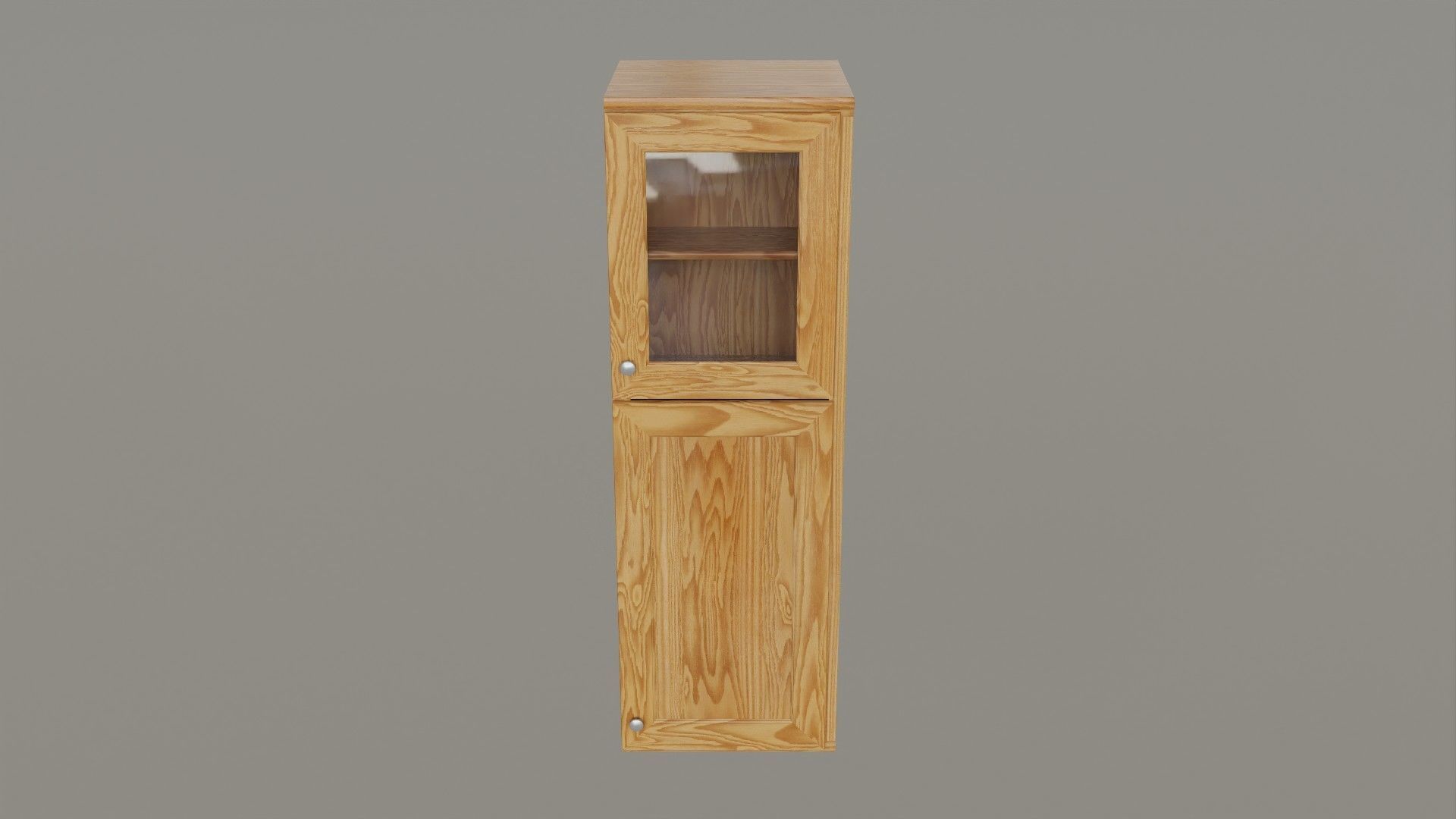 Kitchen Set Low-poly 3D model_52