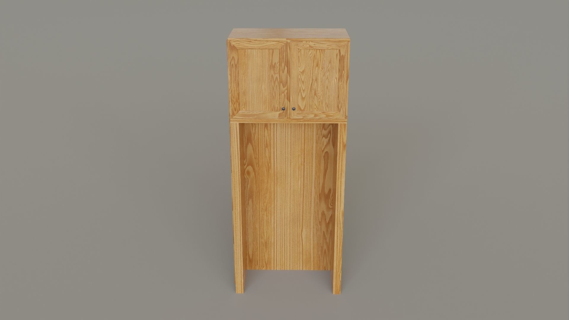 Kitchen Set Low-poly 3D model_42