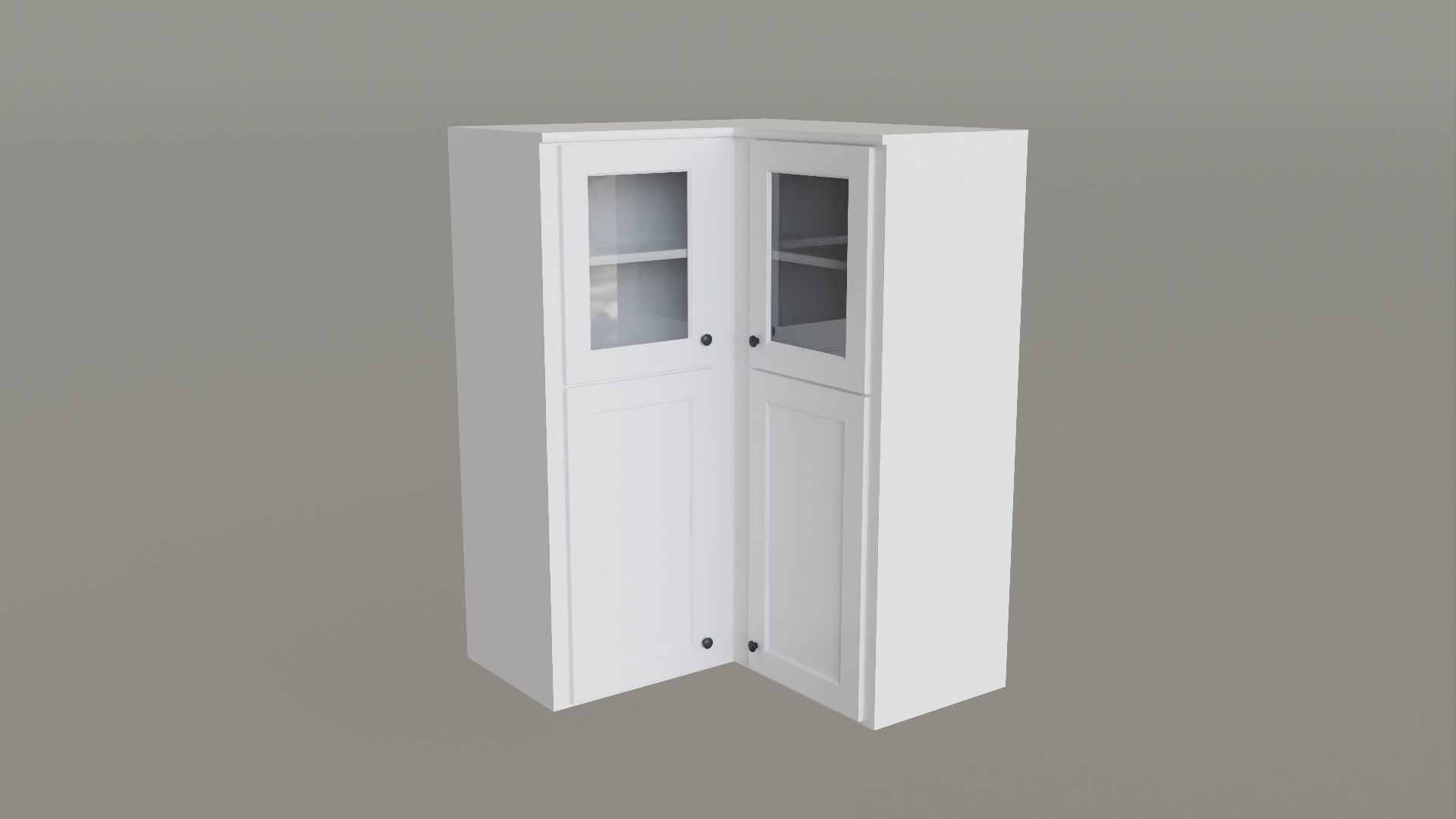 Kitchen Set Low-poly 3D model_49