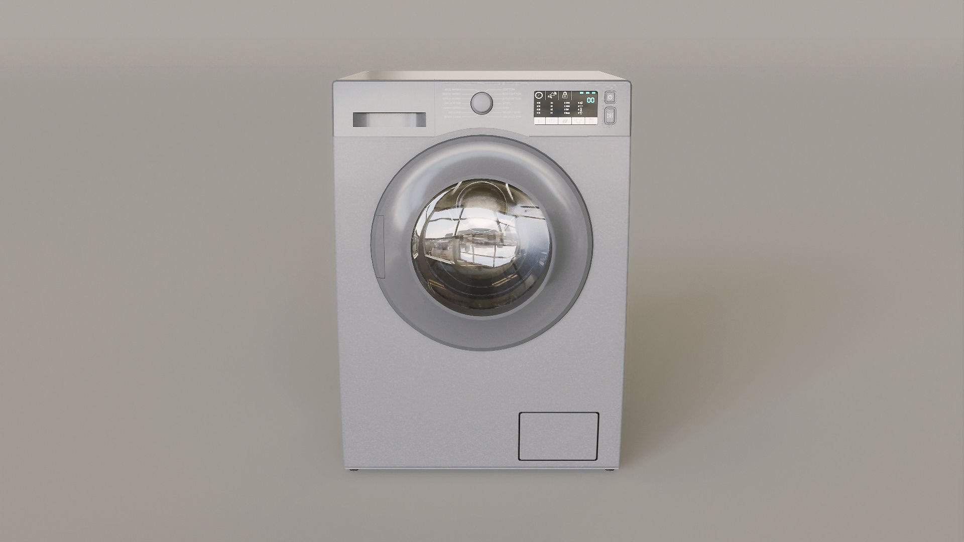 Kitchen Set Low-poly 3D model_40