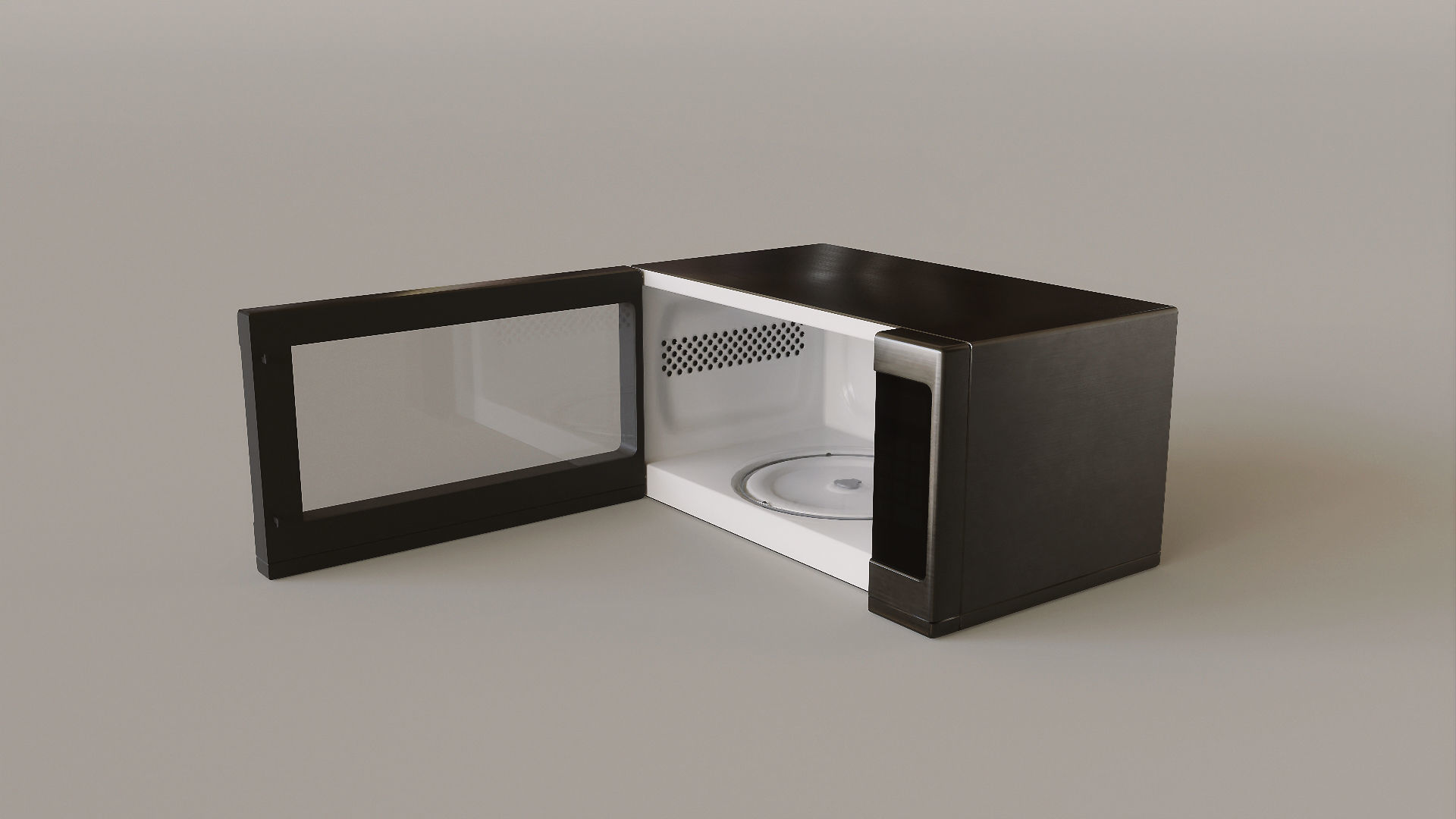 Kitchen Set Low-poly 3D model_32