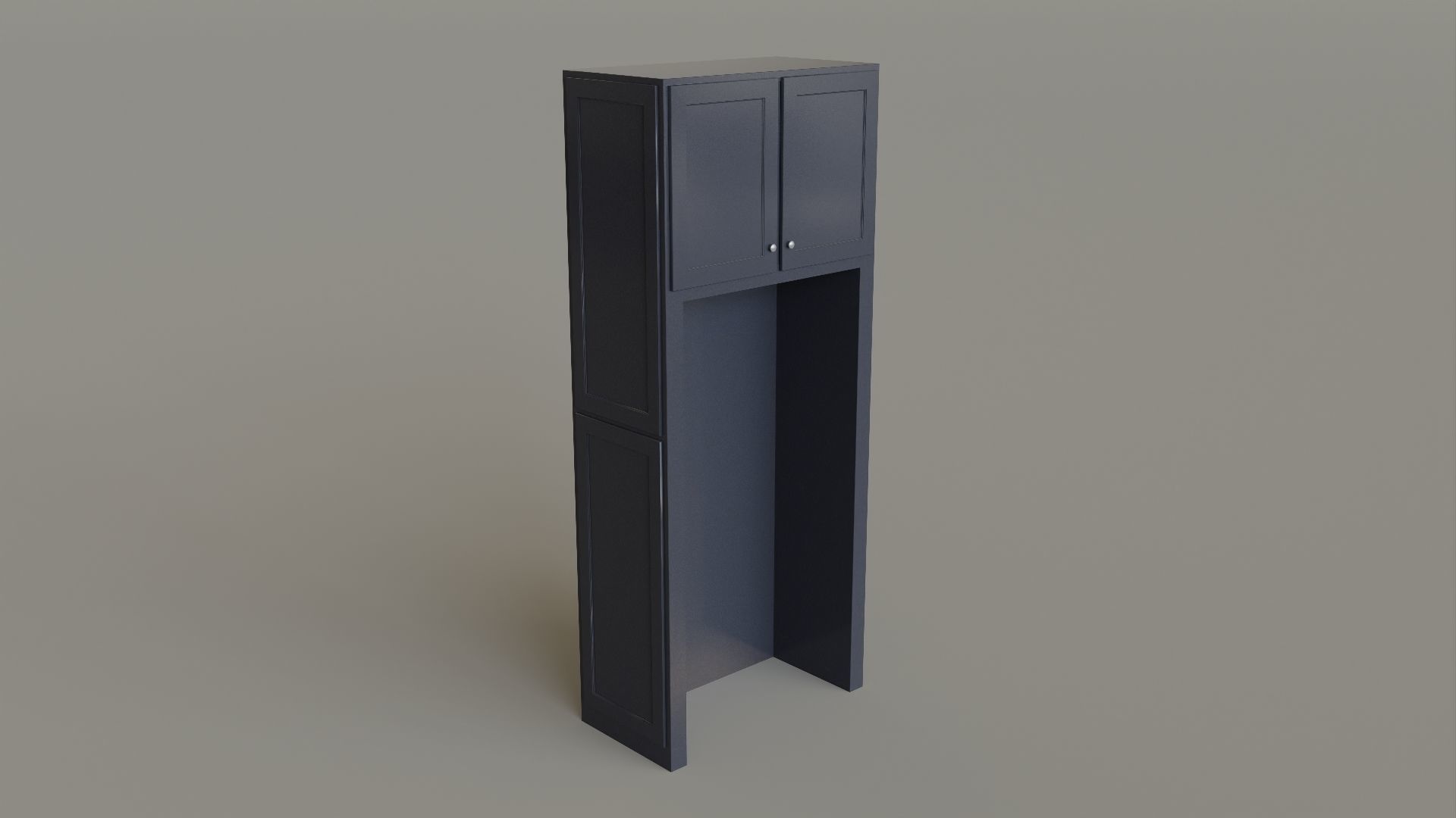 Kitchen Set Low-poly 3D model_44