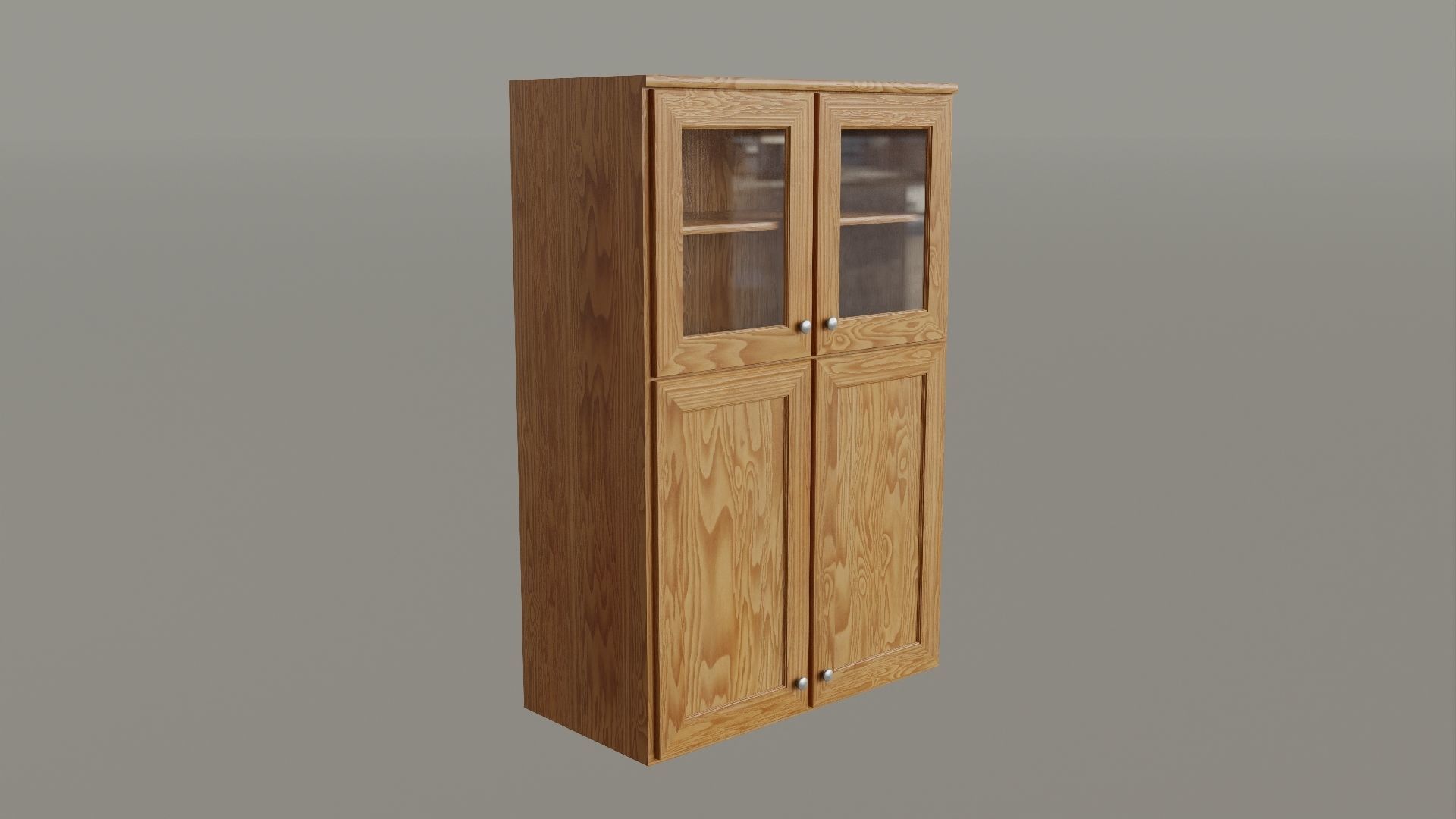 Kitchen Set Low-poly 3D model_46