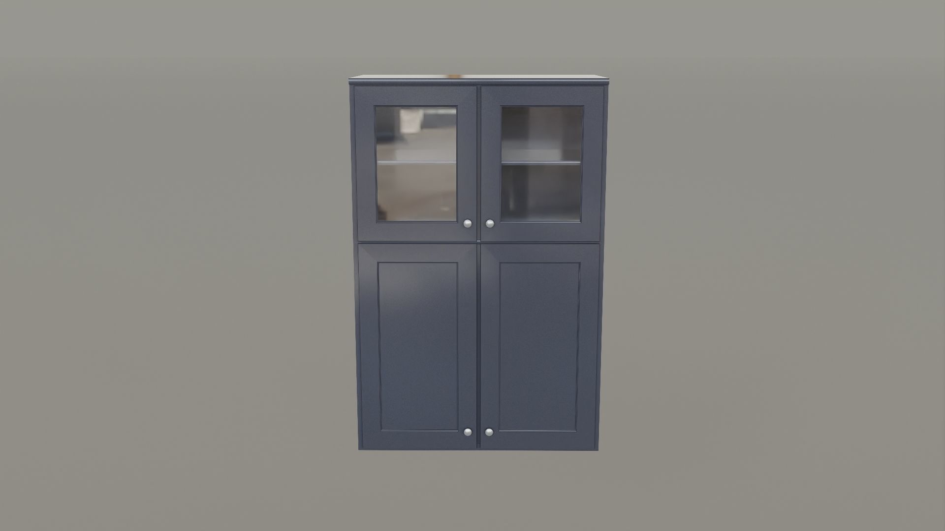 Kitchen Set Low-poly 3D model_45