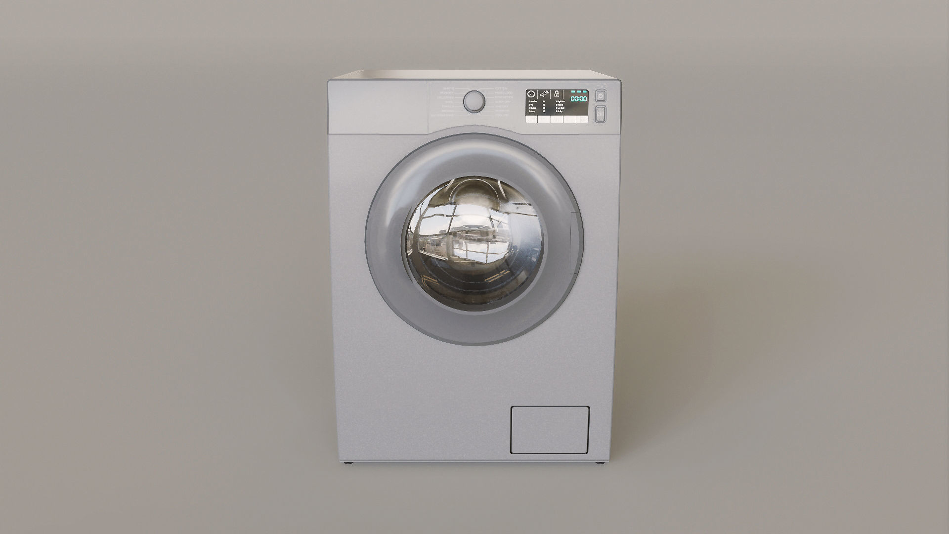 Kitchen Set Low-poly 3D model_36