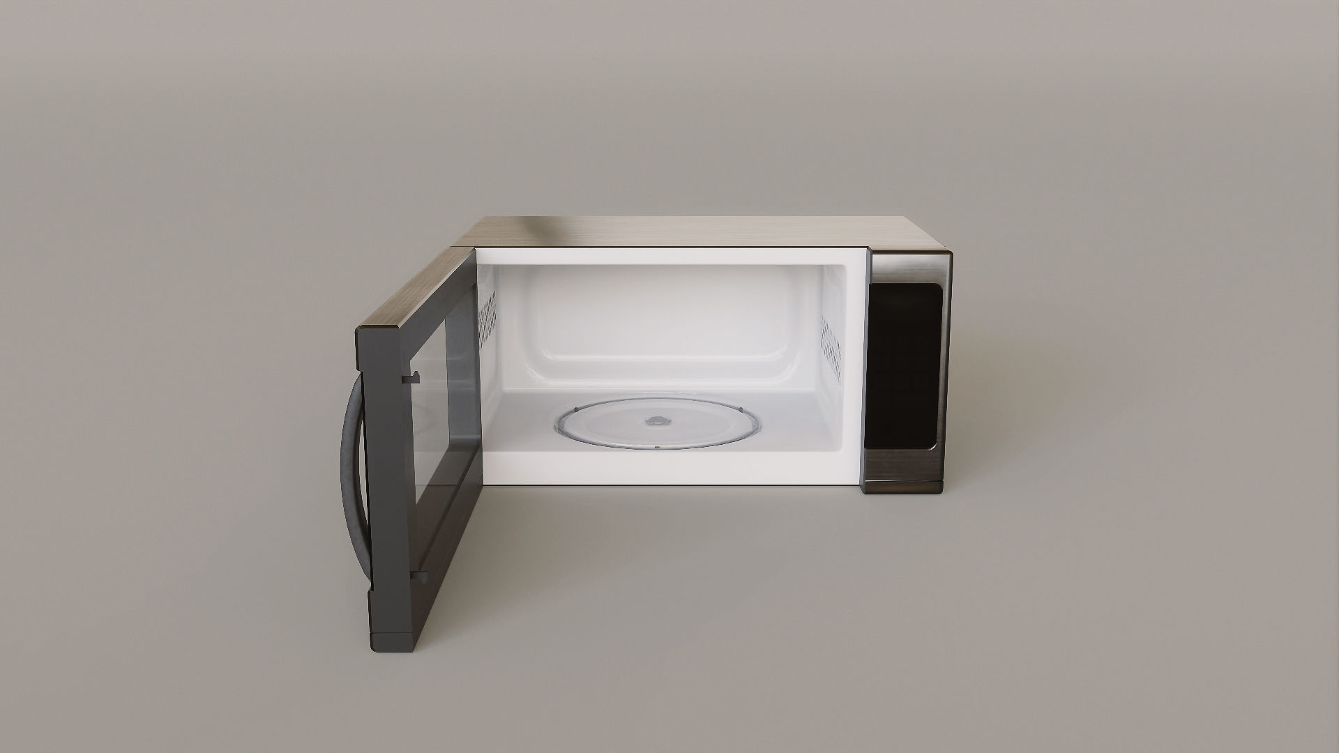 Kitchen Set Low-poly 3D model_33