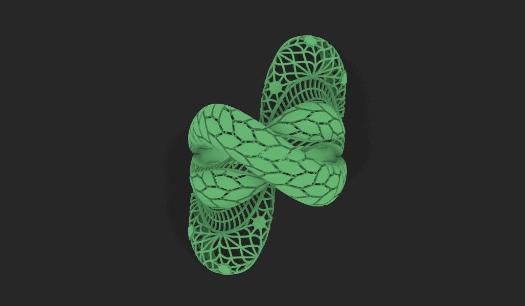 fusion ring 3D print model_2