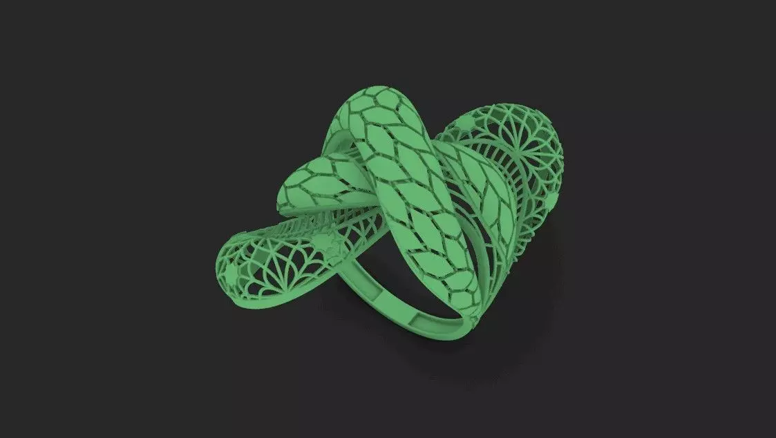 fusion ring 3D print model_0