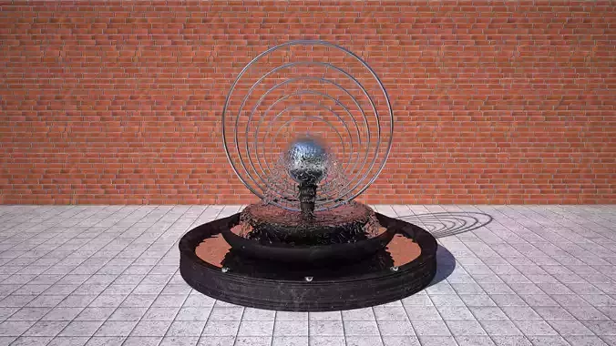 Classic Fountain 3D model