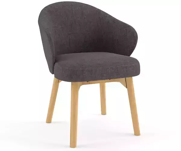 Hugo timber armchair