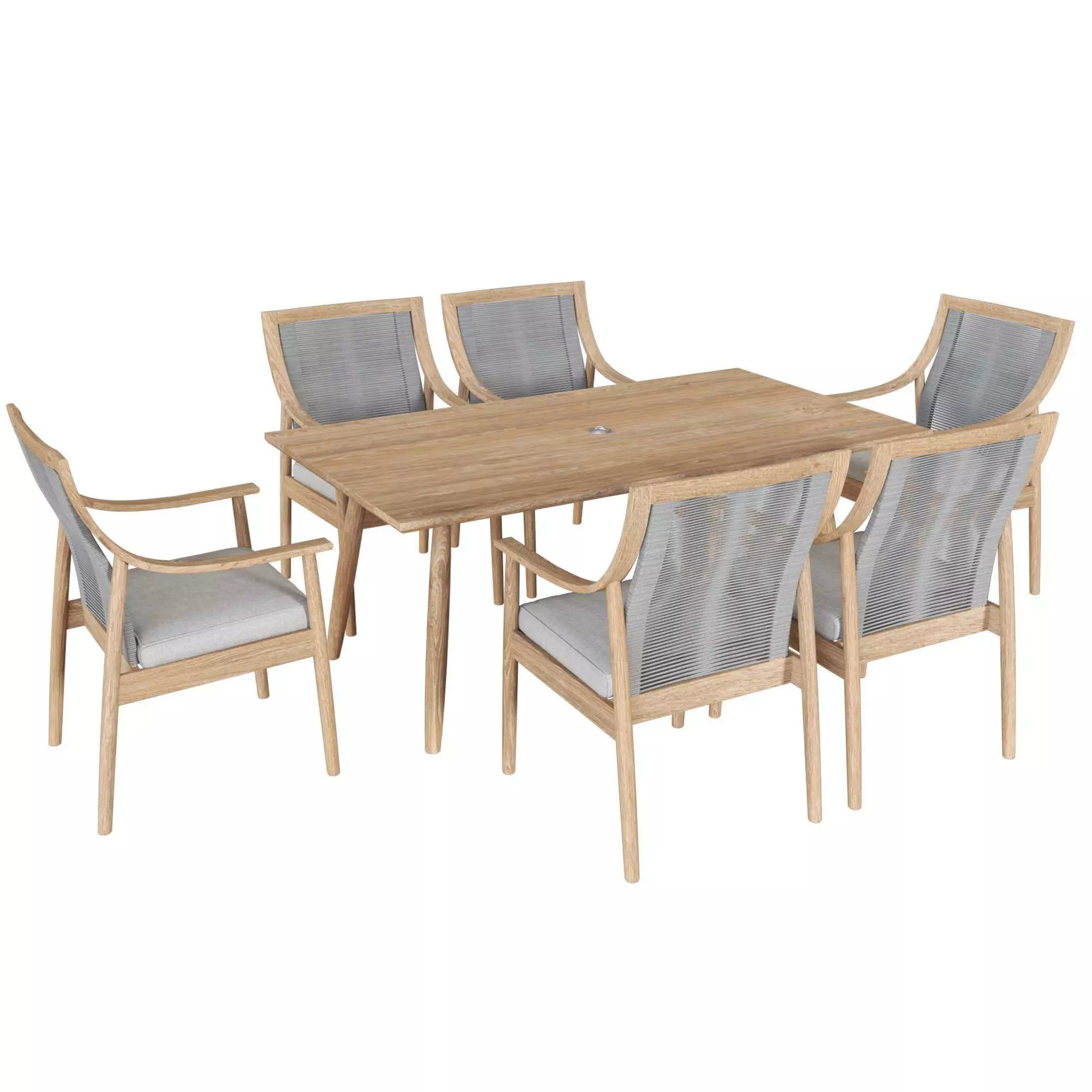 outdoor dining table 3D model