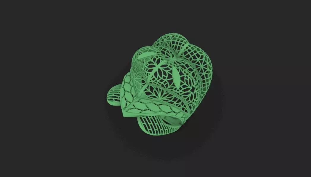 fusion ring 3D print model_0