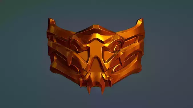 INSPIRED BY SCORPION MASK 3D print model