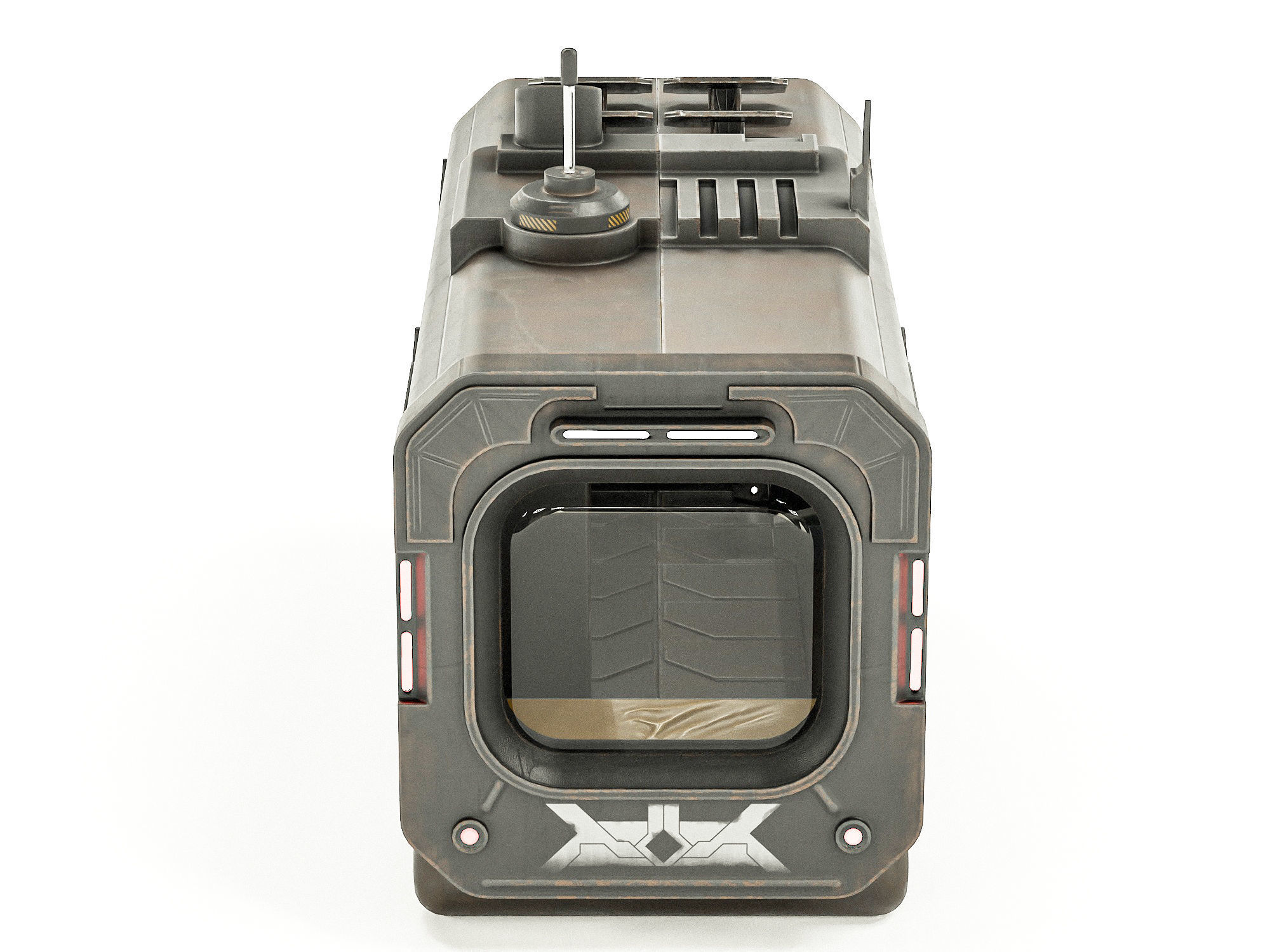 Space Station EOne PBR Low-poly 3D model_18