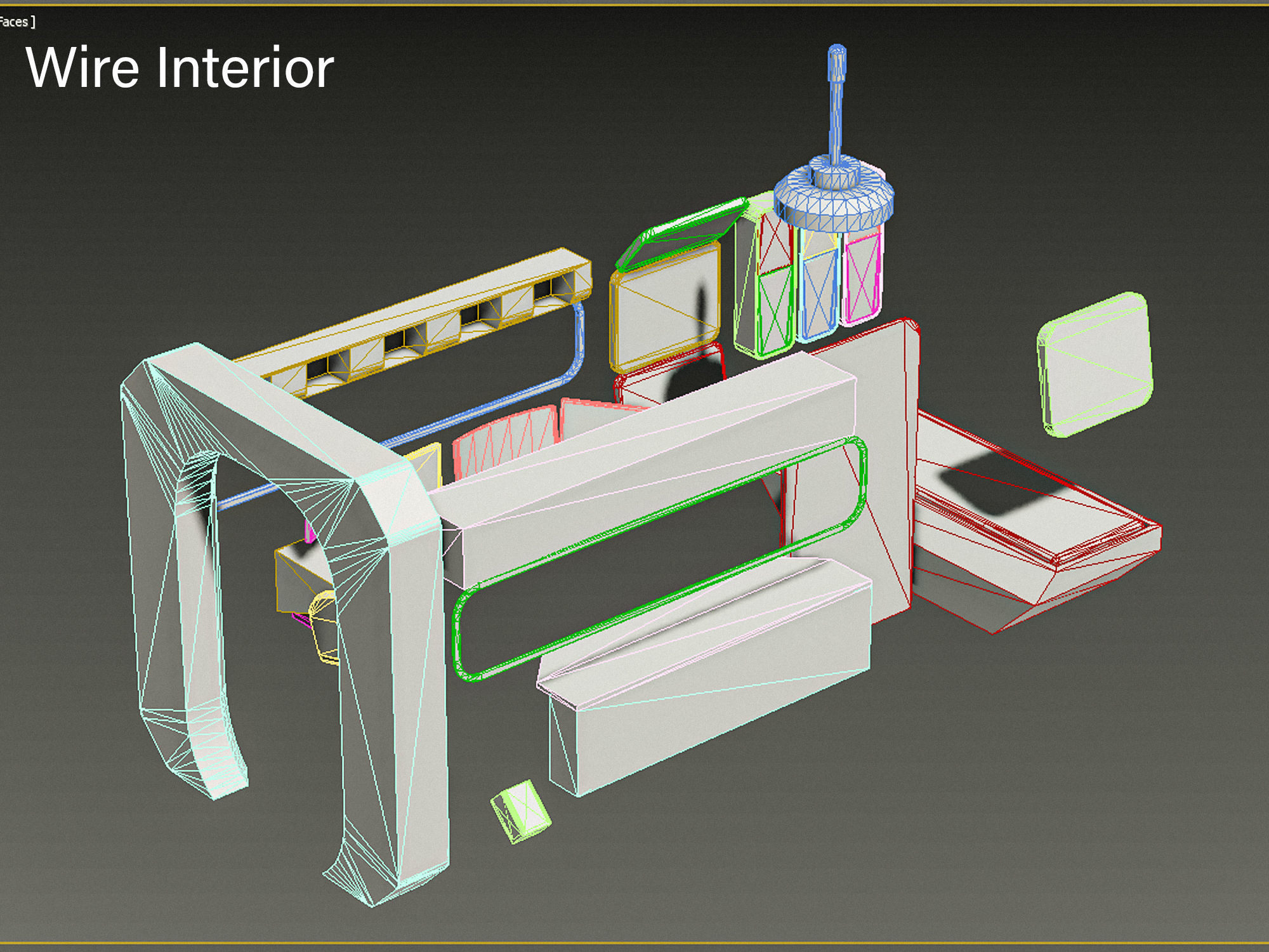 Space Station EOne PBR Low-poly 3D model_34