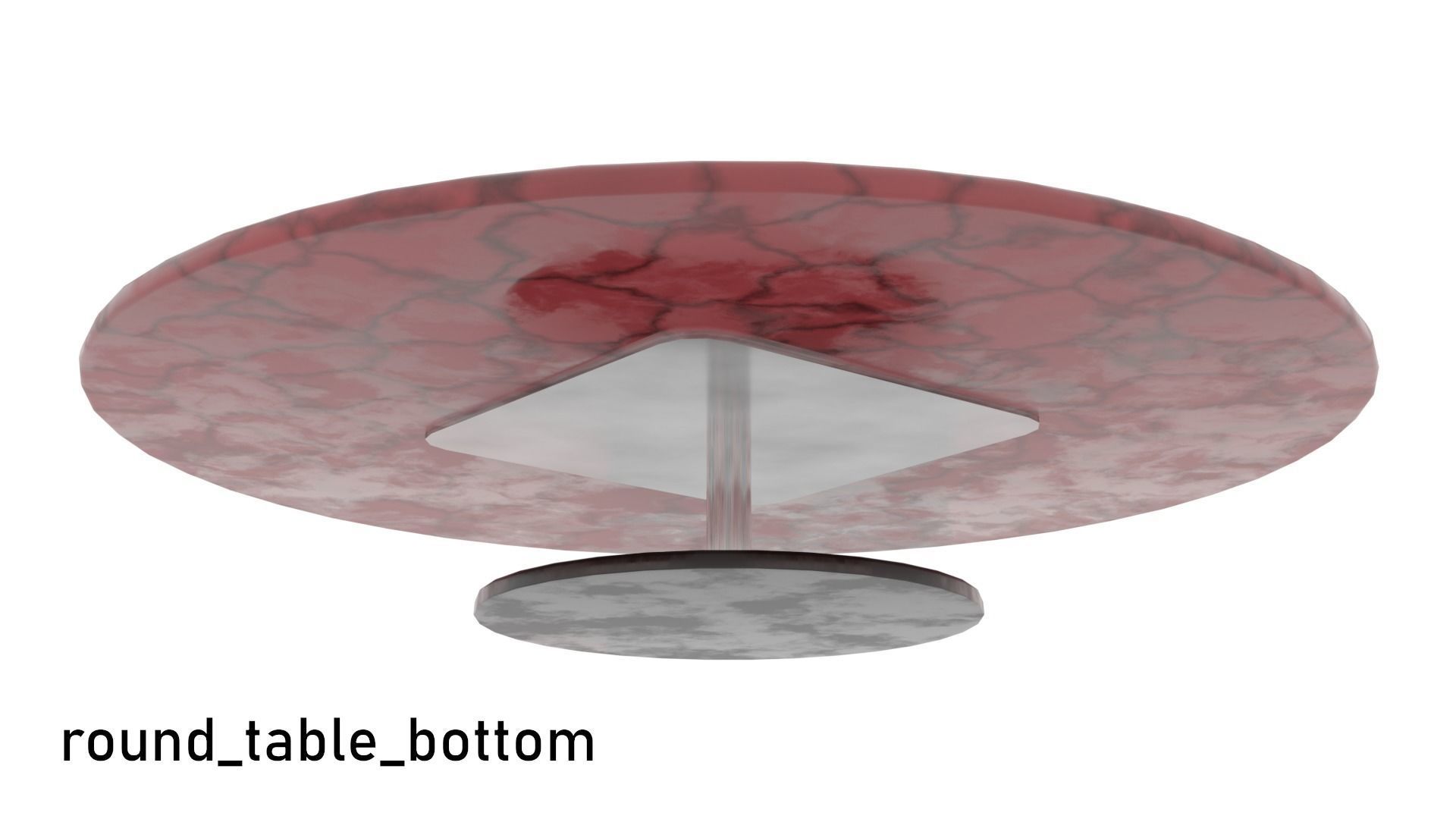 Low poly Cafe Restaurant Furniture Pack Free low-poly 3D model_27