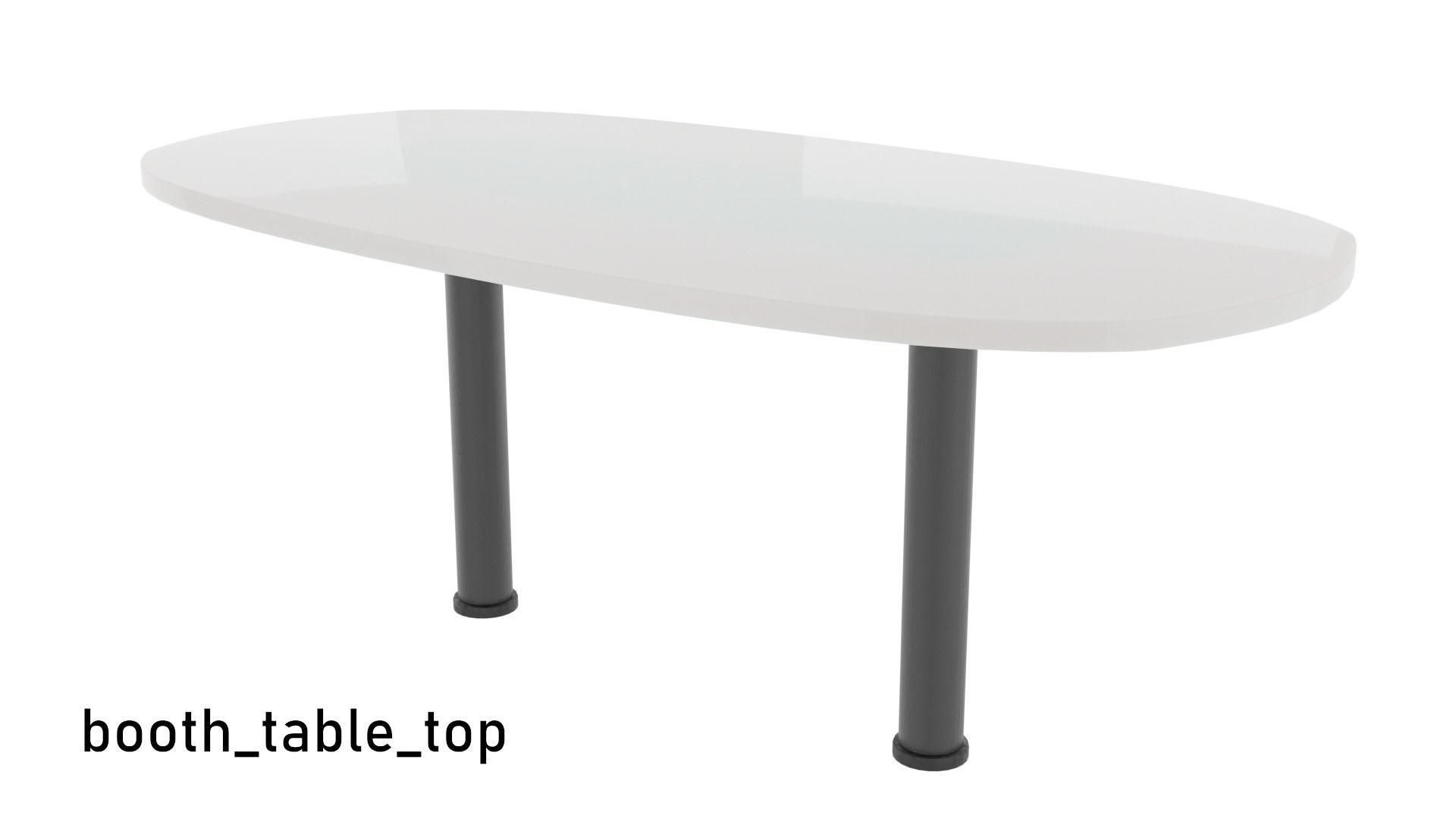 Low poly Cafe Restaurant Furniture Pack Free low-poly 3D model_14