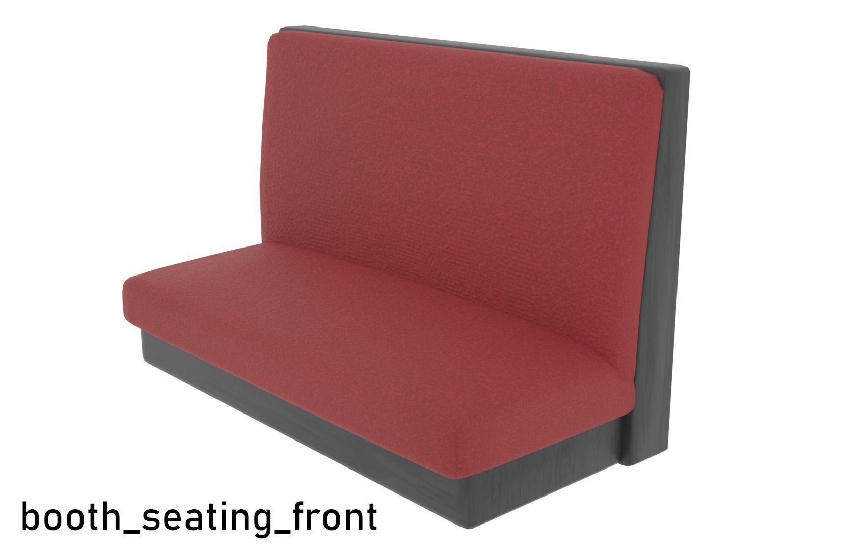 Low poly Cafe Restaurant Furniture Pack Free low-poly 3D model_10