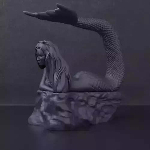 Mermaid Miniature or Headphone stand