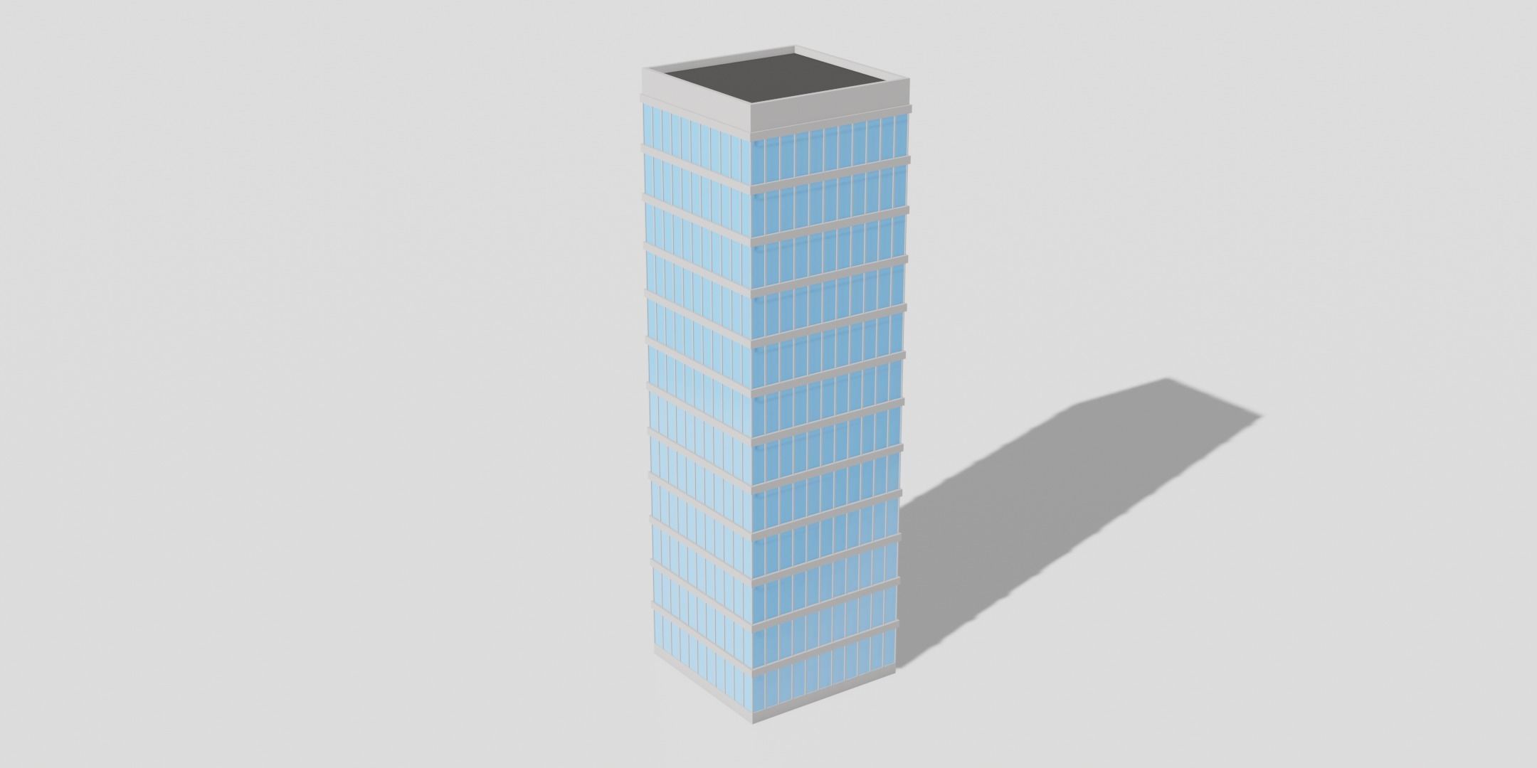 Low Poly Building Pack Low-poly 3D model_10