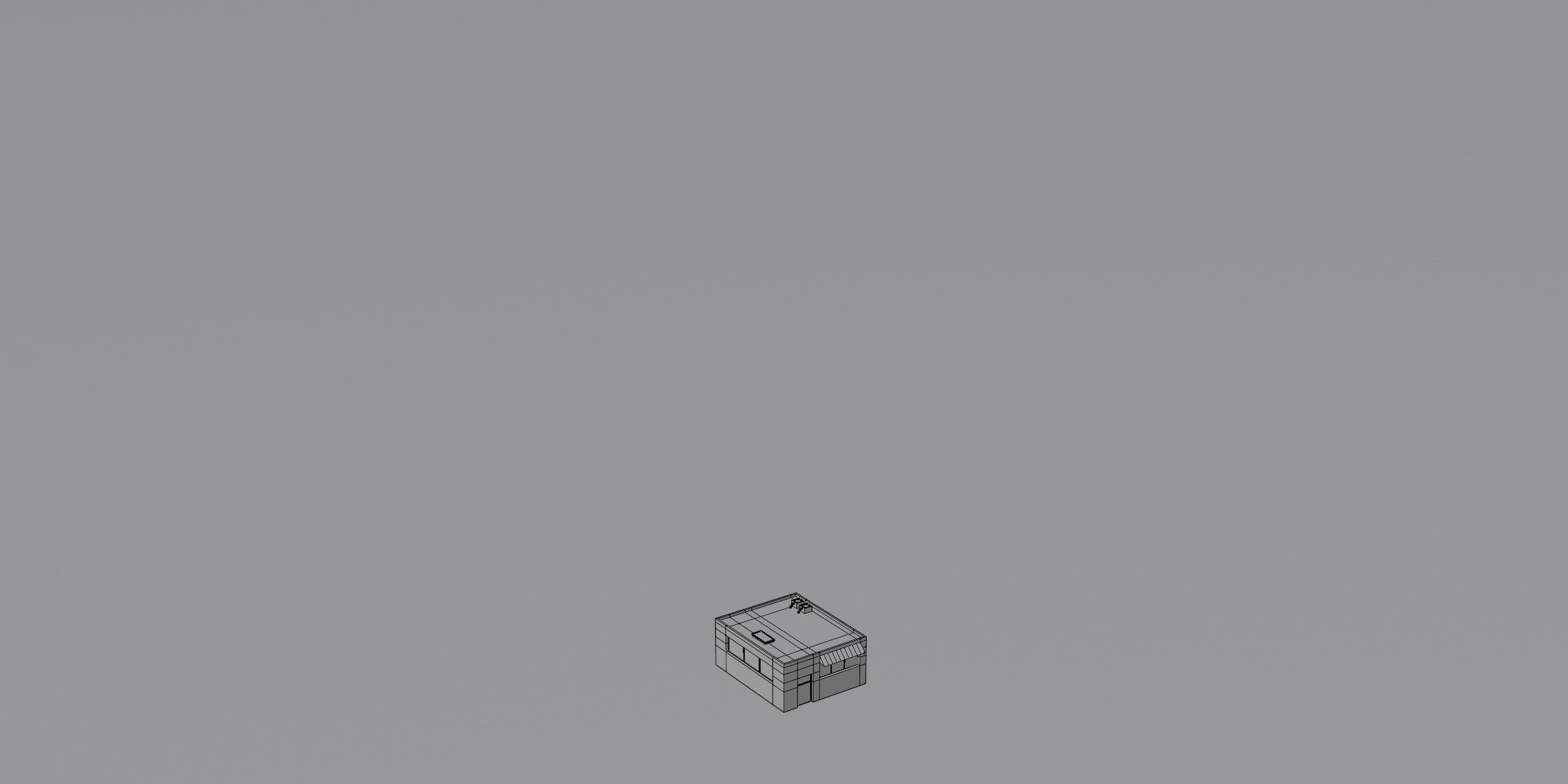 Low Poly Building Pack Low-poly 3D model_17