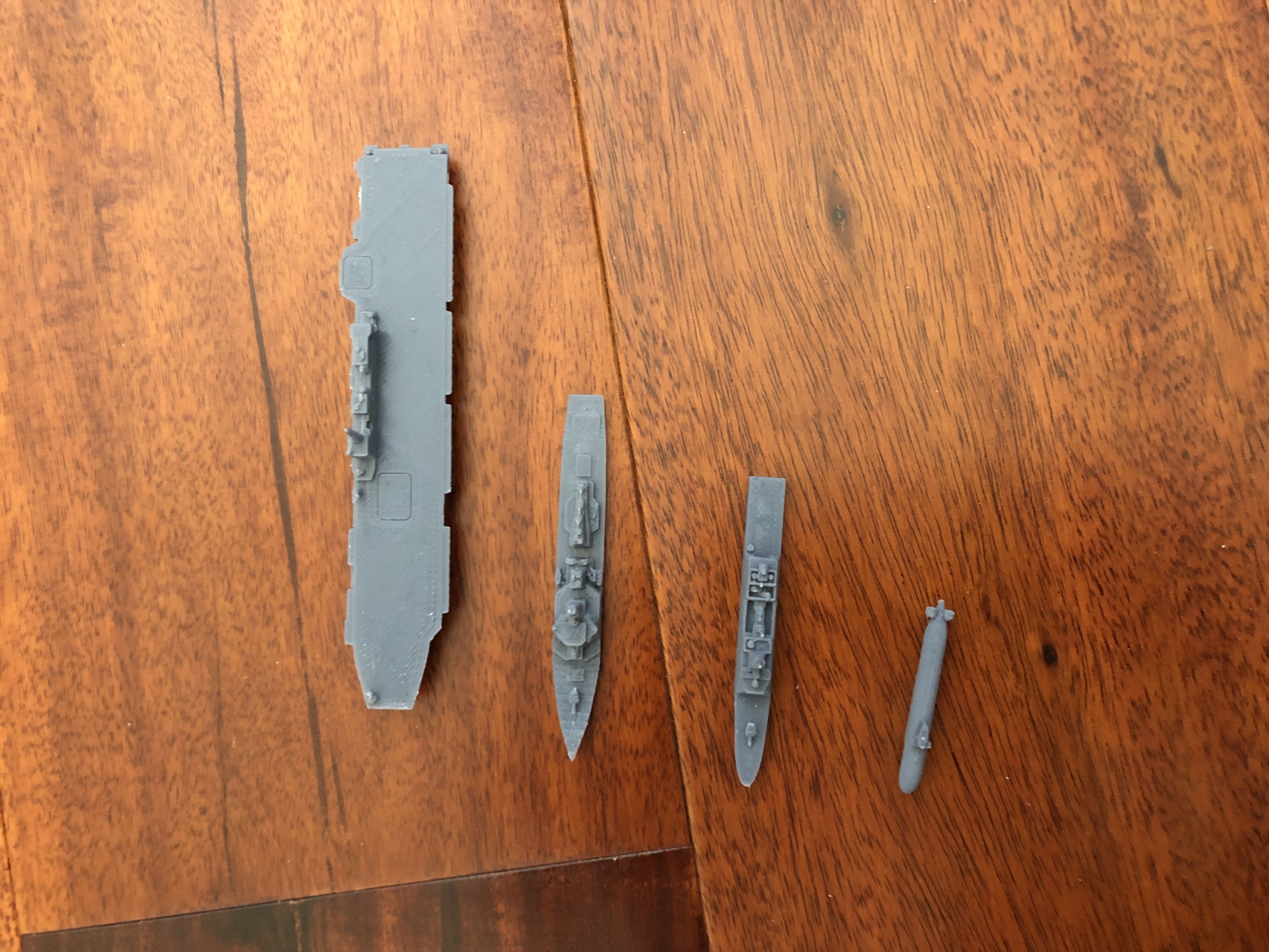 Modern Japanese Warships 3D print model_1