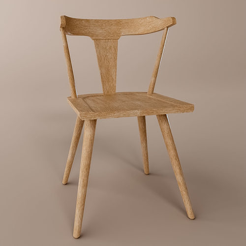 Westan dining chair 3D model