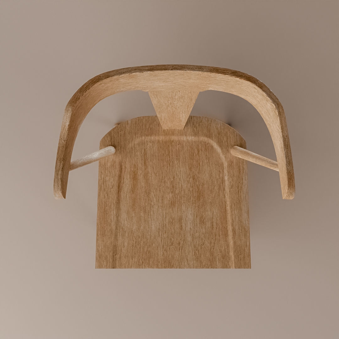 Westan dining chair 3D model_4