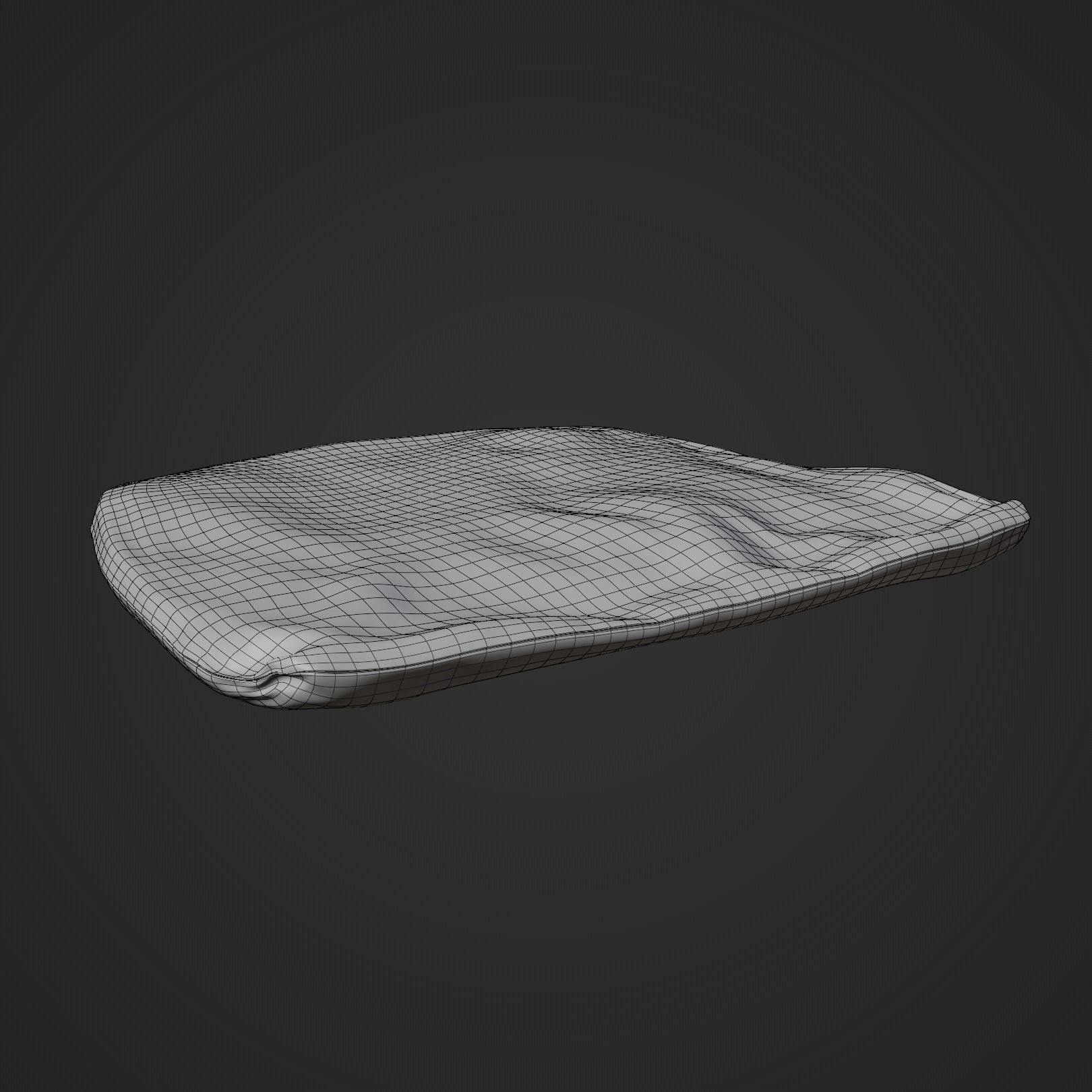 Westan dining chair 3D model_12