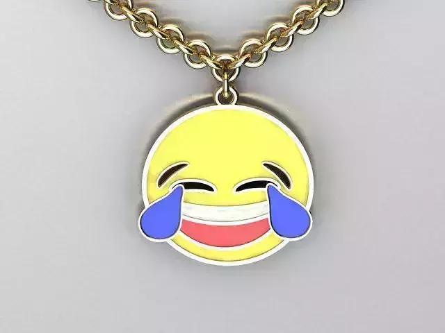  enamel sticker pendant