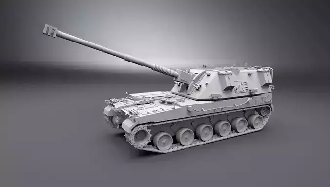 AHS Krab Scale Model  3D print model