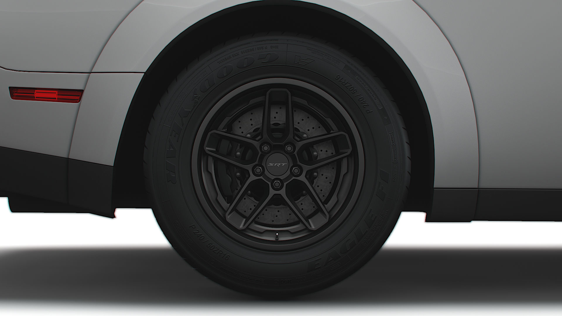 Dodge Challenger SRT Demon 170 LC 2023 3D model_9