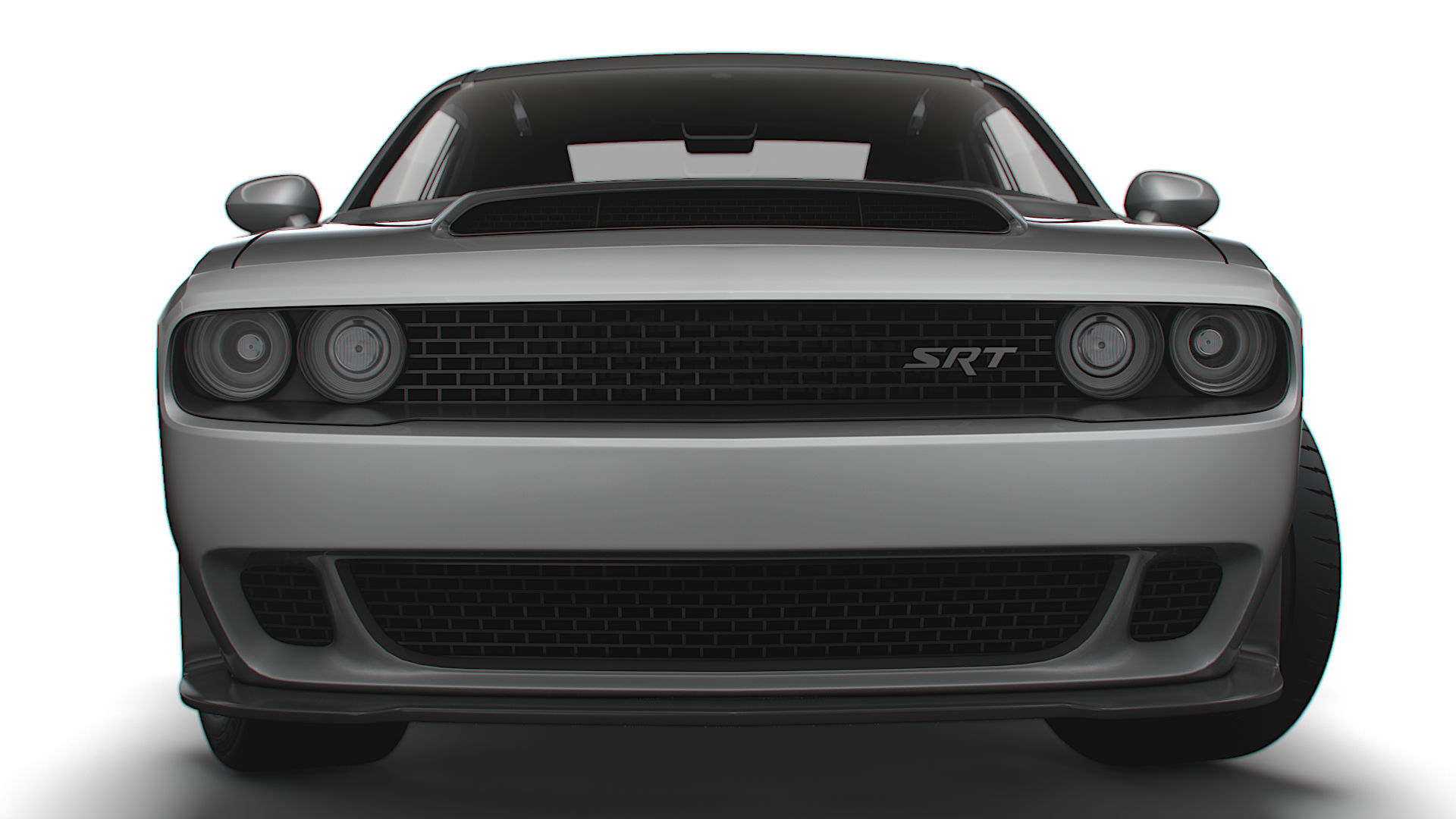 Dodge Challenger SRT Demon 170 LC 2023 3D model_6