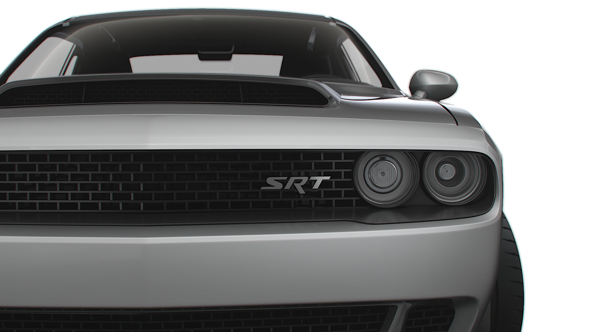 Dodge Challenger SRT Demon 170 LC 2023 3D model_7